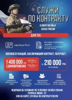 Служи по контракту в вооруженных силах 