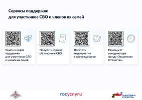 Сервисы поддержки для участников CВО и членов их семей